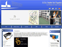 Tablet Screenshot of isabeldeespana.org